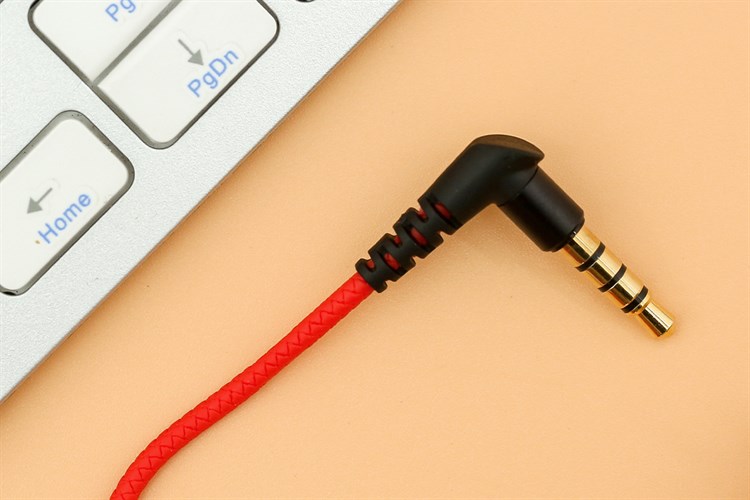 Tai nghe Có Dây Rapoo EP28 Màu Đen - Đỏ