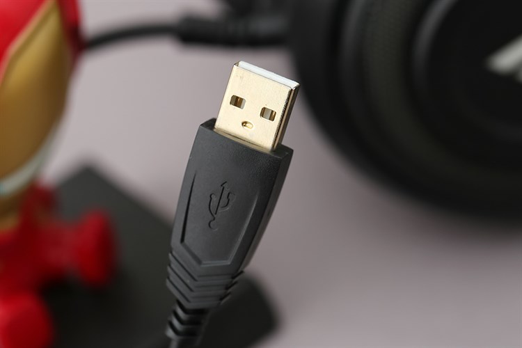 Tai nghe Chụp Tai Gaming Rapoo VH520C 7.1 Màu Đen