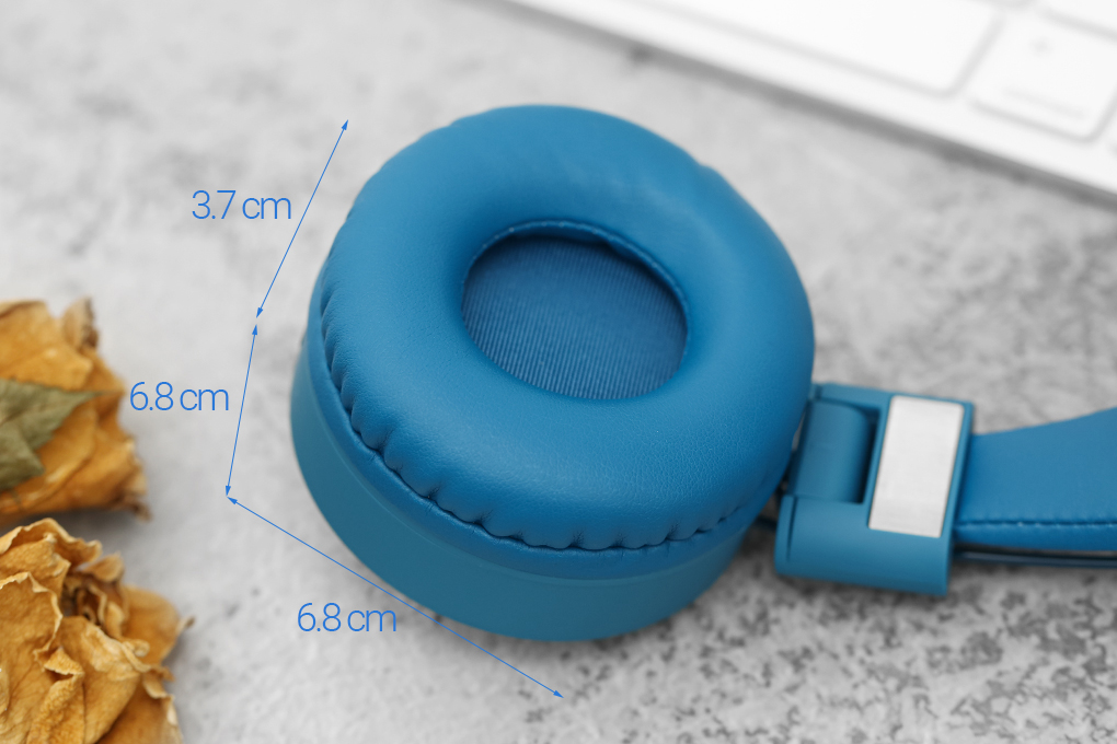 Tai nghe Bluetooth Chụp Tai Mozard K8 Màu Xanh Dương