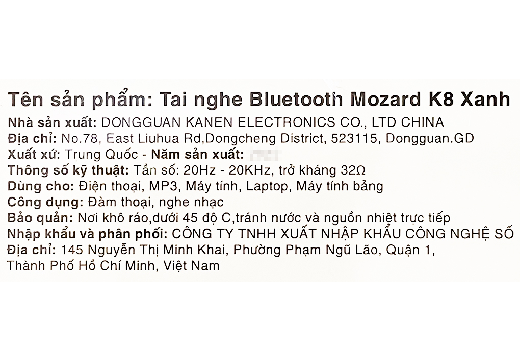 Tai nghe Bluetooth Chụp Tai Mozard K8 - 49