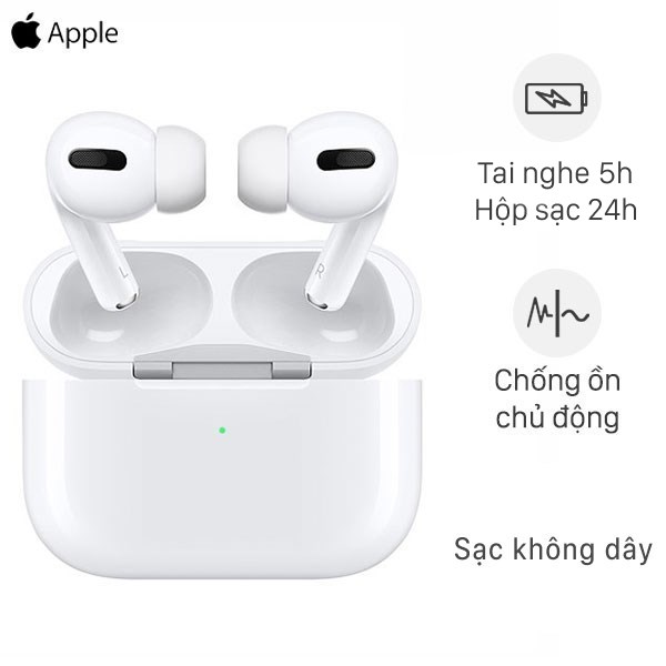 Tai nghe AirPods Pro MWP22 chính hãng, giá rẻ, trả góp 0%