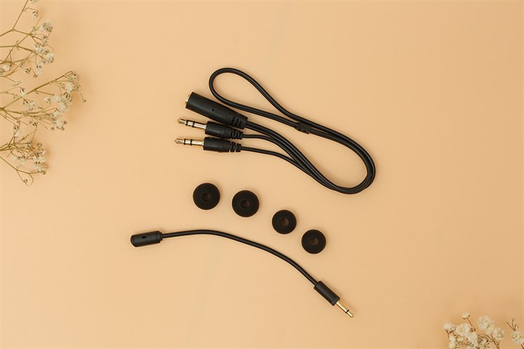 Tai nghe Có Dây Gaming Rapoo VM150 Màu Đen - Đỏ