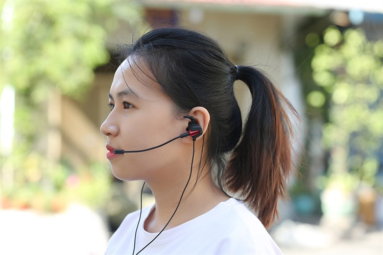 Tai nghe Có Dây Gaming Rapoo VM150 Màu Đen - Đỏ