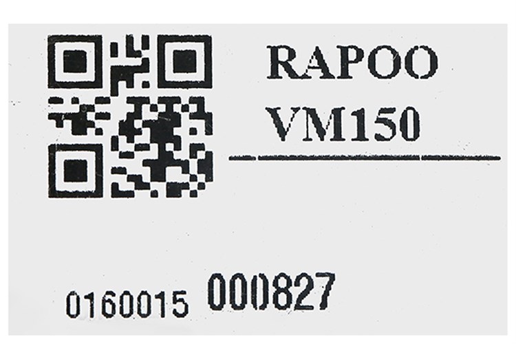 Tai nghe Có Dây Gaming Rapoo VM150 Màu Đen - Đỏ