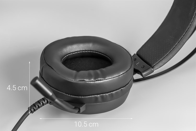 Tai nghe Chụp Tai Gaming Rapoo VH160 Màu Đen