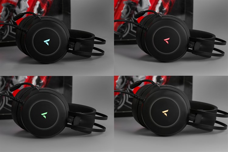 Tai nghe Chụp Tai Gaming Rapoo VH160 Màu Đen