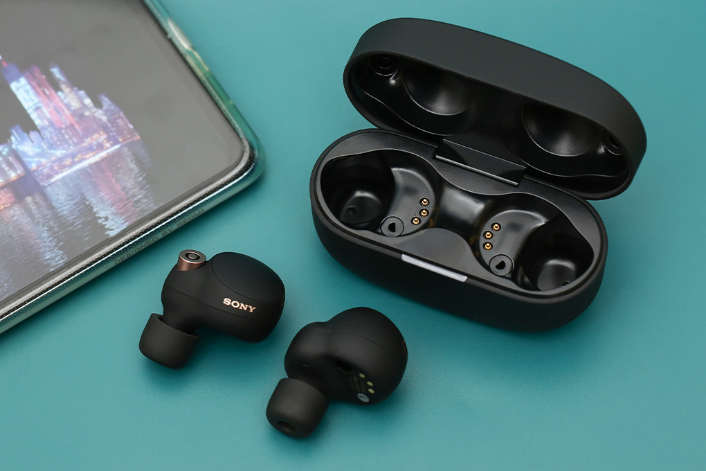Tai nghe Bluetooth True Wireless Sony WF-1000XM4 Màu Đen
