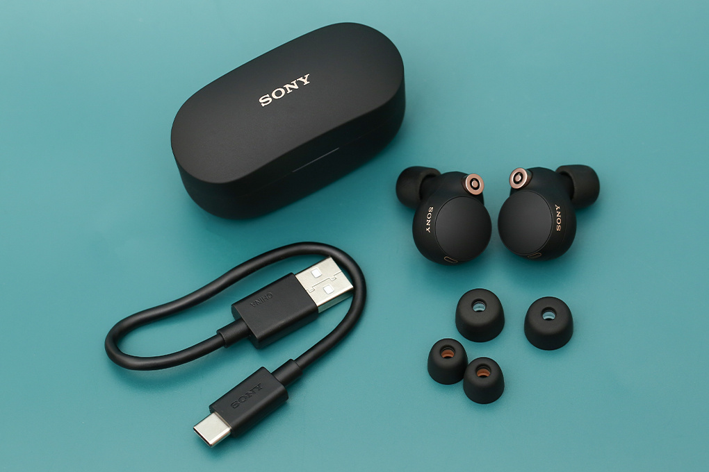 Tai nghe Bluetooth True Wireless Sony WF-1000XM4 Màu Đen