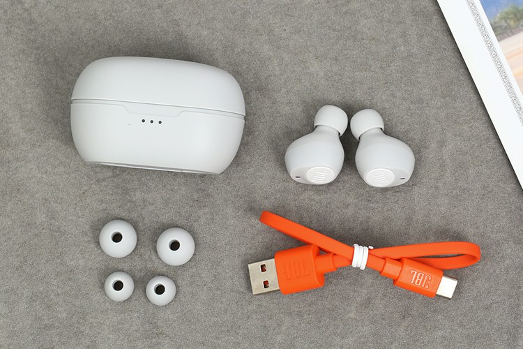 Tai nghe Bluetooth True Wireless JBL T115TWS Màu Trắng