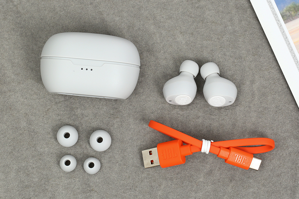 Tai nghe Bluetooth True Wireless JBL T115TWS Màu Trắng
