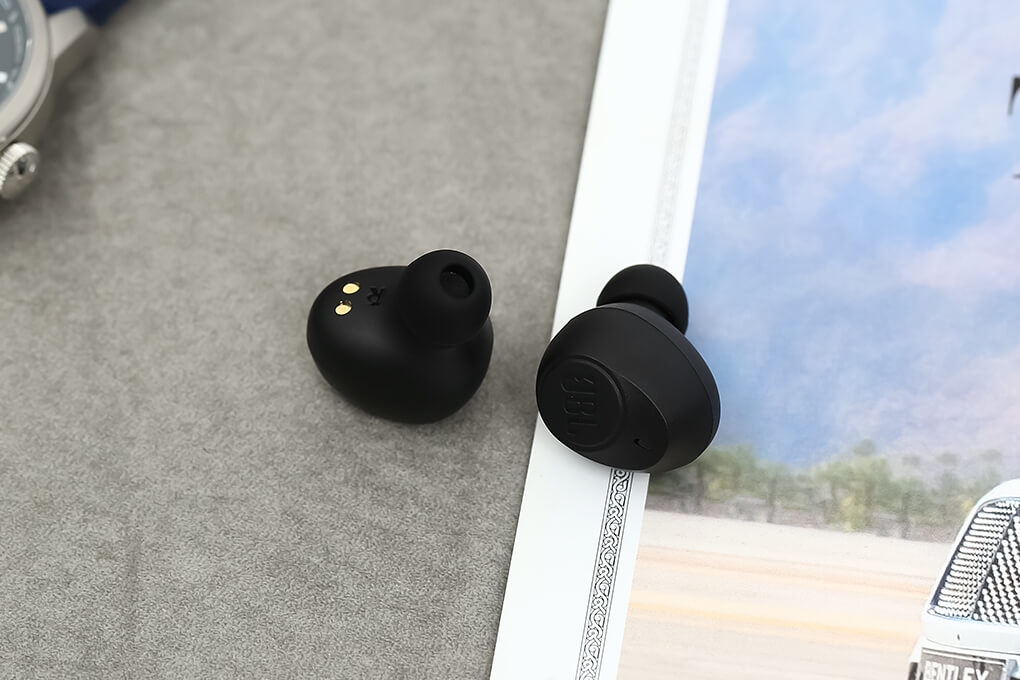 Tai nghe Bluetooth True Wireless JBL T115TWS Màu Đen