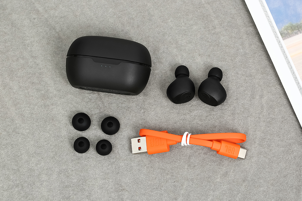 Tai nghe Bluetooth True Wireless JBL T115TWS Màu Đen