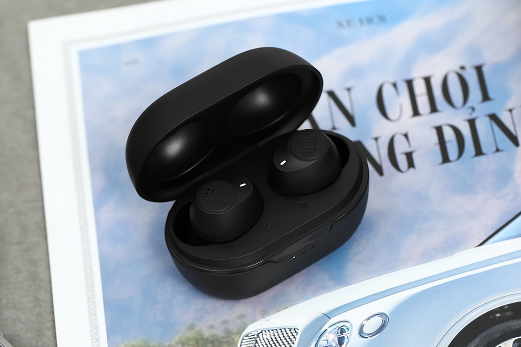 Tai nghe Bluetooth True Wireless JBL T115TWS Màu Đen