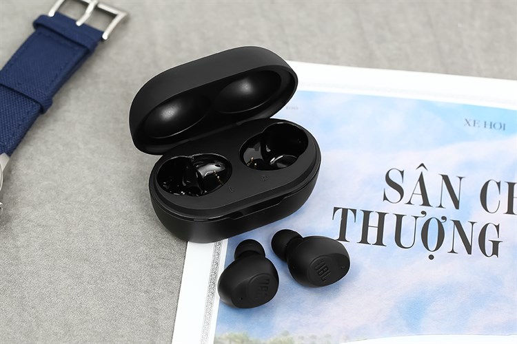 Tai nghe Bluetooth True Wireless JBL T115TWS Màu Đen