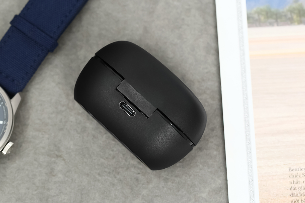 Tai nghe Bluetooth True Wireless JBL T115TWS Màu Đen