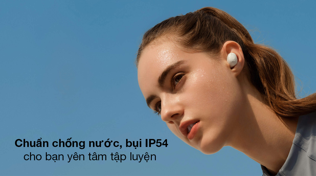 Tai nghe Bluetooth True Wireless OPPO ENCO Buds ETI81 - Đạt tiêu chuẩn chống nước, chống bụi IP54