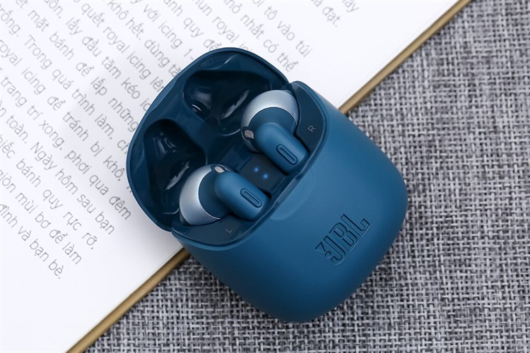 Tai nghe Bluetooth True Wireless JBL T225TWS Màu Xanh đen