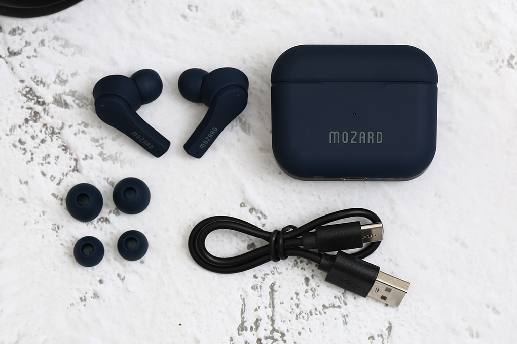Tai nghe Bluetooth True Wireless Mozard Air 6 Màu Xanh Navy