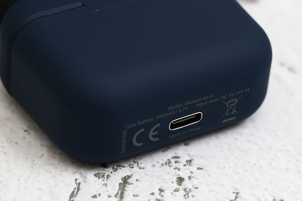 Tai nghe Bluetooth True Wireless Mozard Air 6 Màu Xanh Navy
