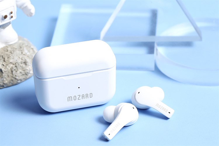 Tai nghe Bluetooth True Wireless Mozard Air 6 Màu Trắng