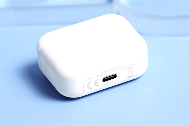 Tai nghe Bluetooth True Wireless Mozard Air 6 Màu Trắng