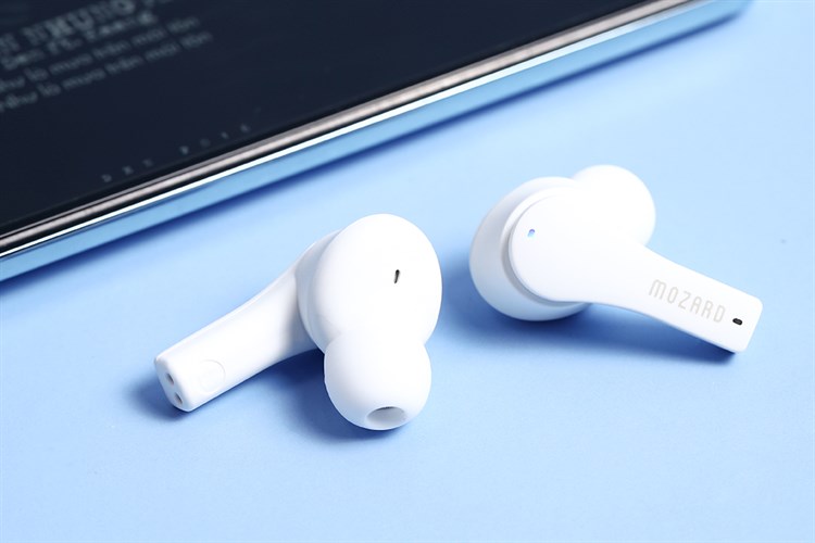 Tai nghe Bluetooth True Wireless Mozard Air 6 Màu Trắng
