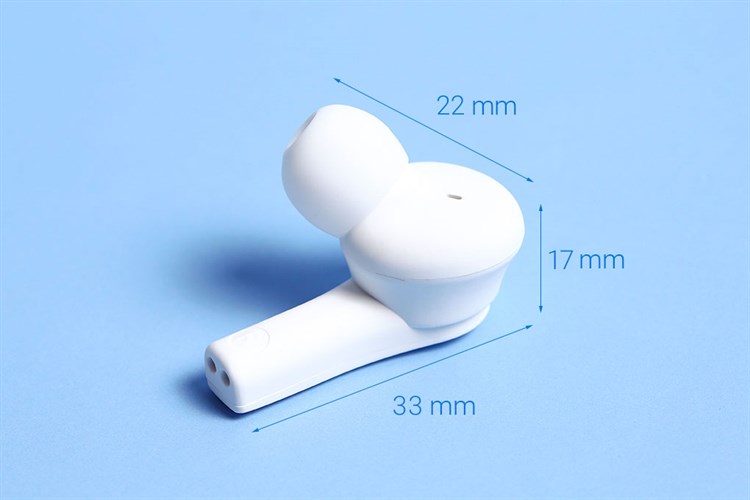 Tai nghe Bluetooth True Wireless Mozard Air 6 Màu Trắng