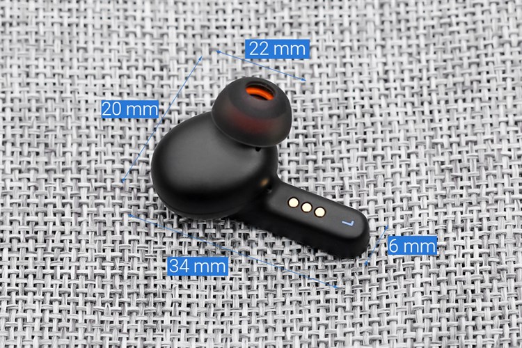 Tai nghe Bluetooth True Wireless JBL LIVE PRO+ Màu Đen