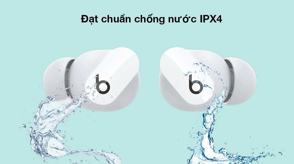 Tai nghe Bluetooth True Wireless Beats Studio Buds MJ4X3 - Chuẩn chống nước IPX4