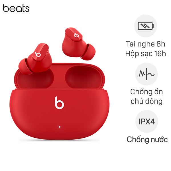Tai nghe Bluetooth True Wireless Beats Studio Buds MJ503 Đỏ