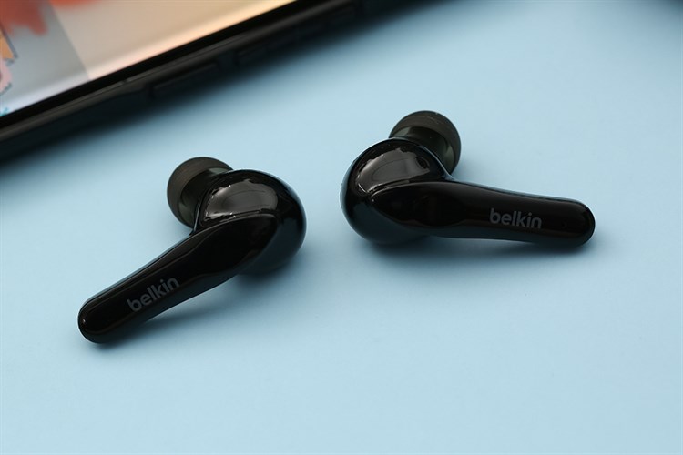 Tai nghe Bluetooth True Wireless Belkin Soundform Move PAC001 Màu Đen