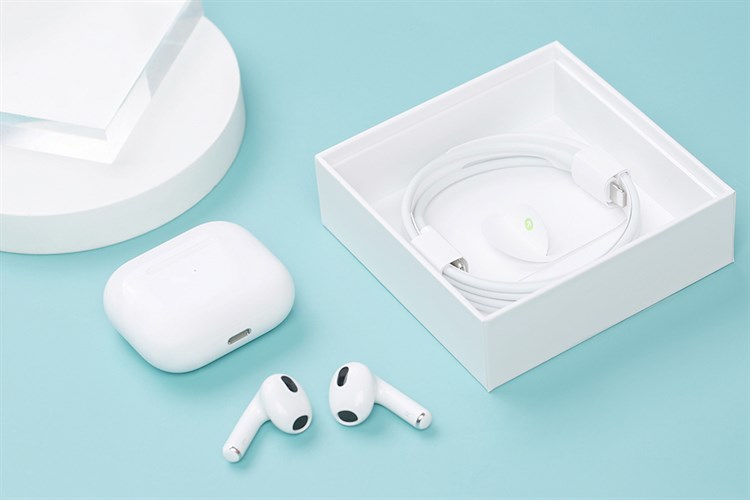 Tai nghe Bluetooth AirPods 3 Wireless Charge Apple MME73 Màu Trắng