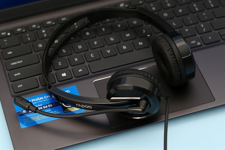 Tai nghe Chụp Tai Rapoo H120 Màu Đen