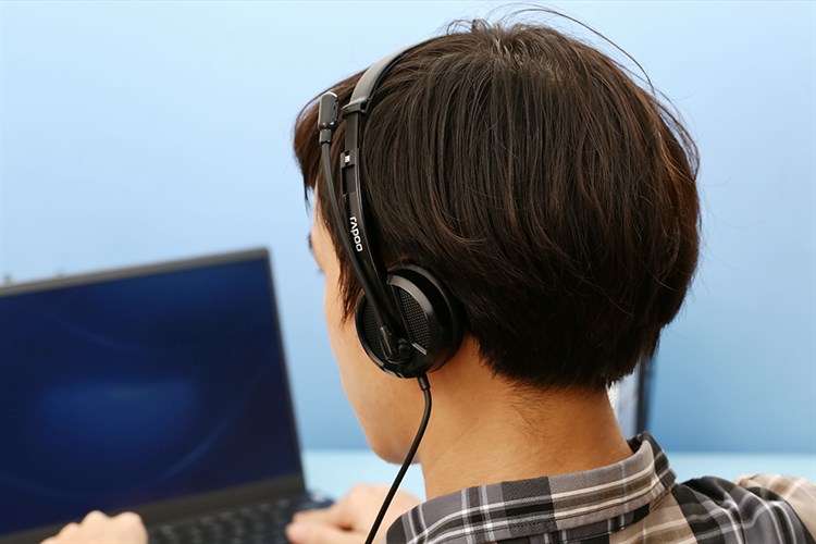 Tai nghe Chụp Tai Rapoo H120 Màu Đen