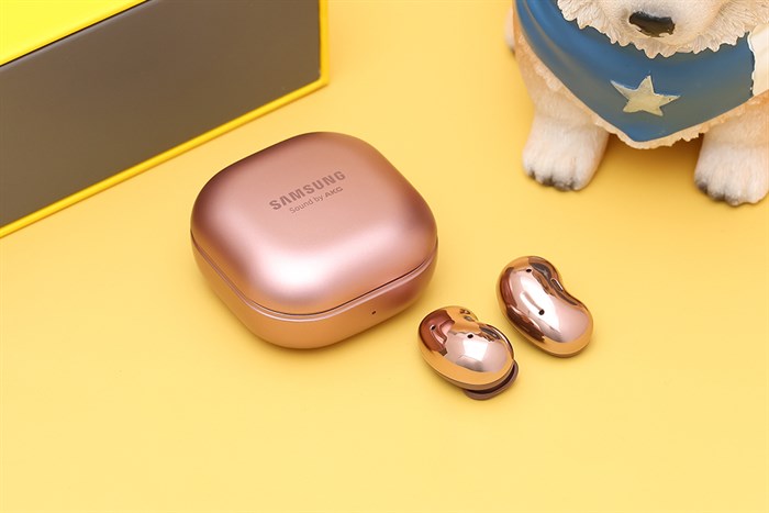 Tai nghe Bluetooth True Wireless Samsung Galaxy Buds Live R180 Gold Màu Vàng
