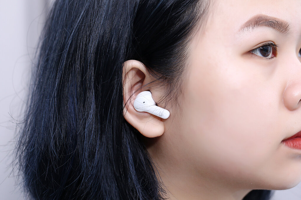 Tai nghe Bluetooth True Wireless Rezo QT13 Màu Trắng