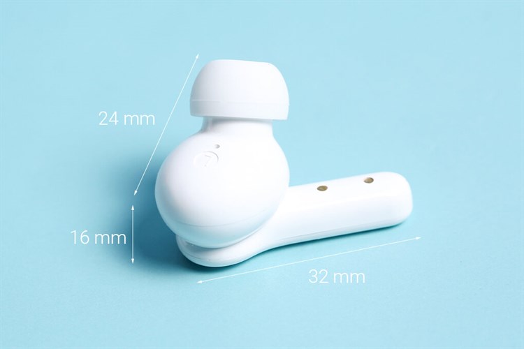 Tai nghe Bluetooth True Wireless Rezo QT13 Màu Trắng