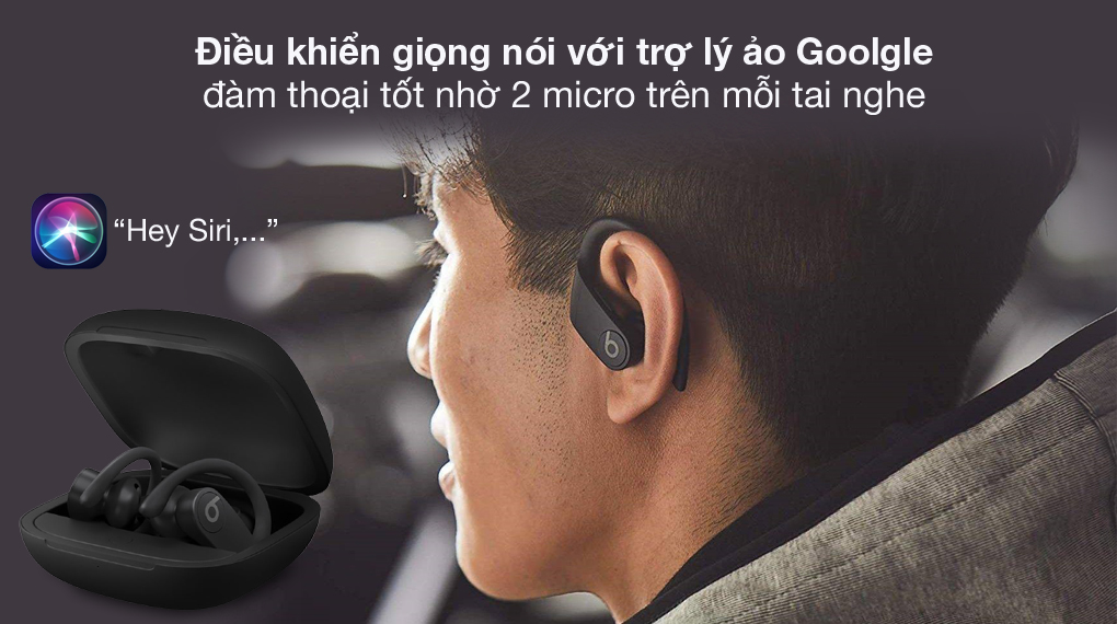 Trợ lý ảo - Tai nghe Bluetooth True Wireless Beats Powerbeats Pro