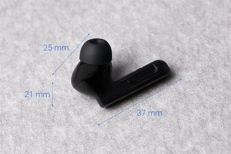 Tai nghe Bluetooth True Wireless Soundpeats Mac 2 Đen Màu Đen