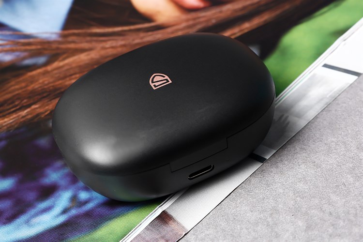 Tai nghe Bluetooth True Wireless Soundpeats Mac 2 Đen Màu Đen