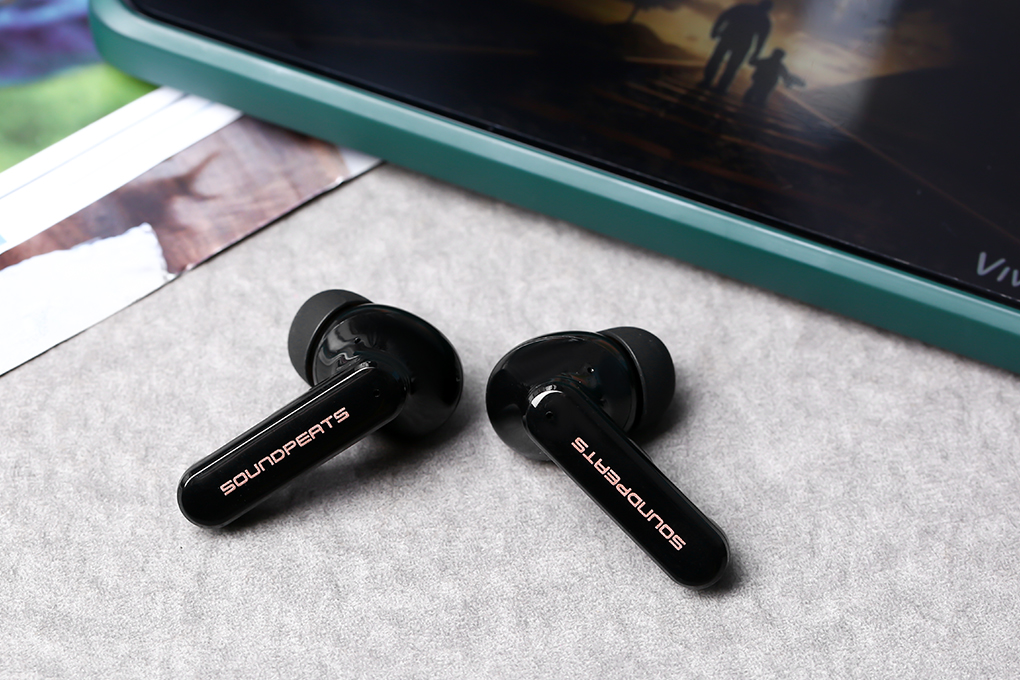 Tai nghe Bluetooth True Wireless Soundpeats Mac 2 Đen