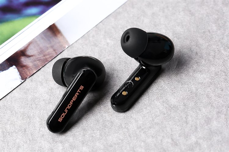 Tai nghe Bluetooth True Wireless Soundpeats Mac 2 Đen Màu Đen