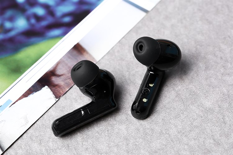 Tai nghe Bluetooth True Wireless Soundpeats Mac 2 Đen Màu Đen