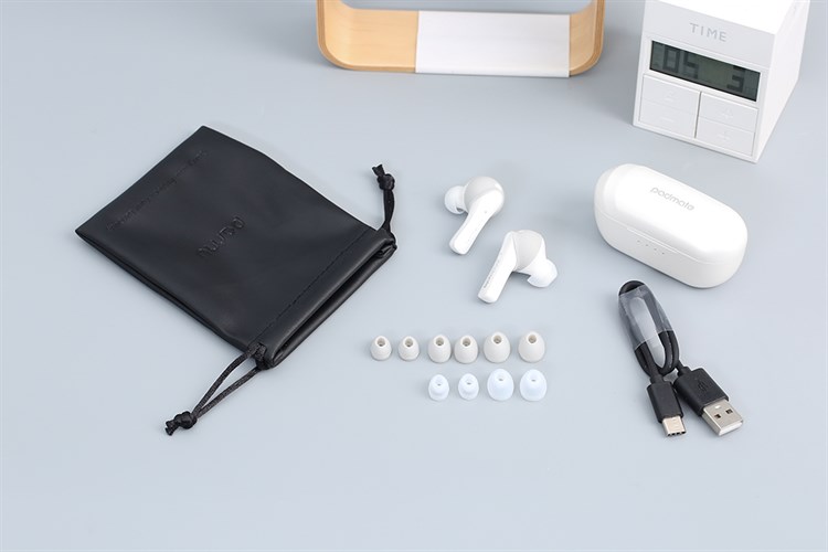 Tai nghe Bluetooth True Wireless Padmate M1 Mini Trắng Màu Trắng