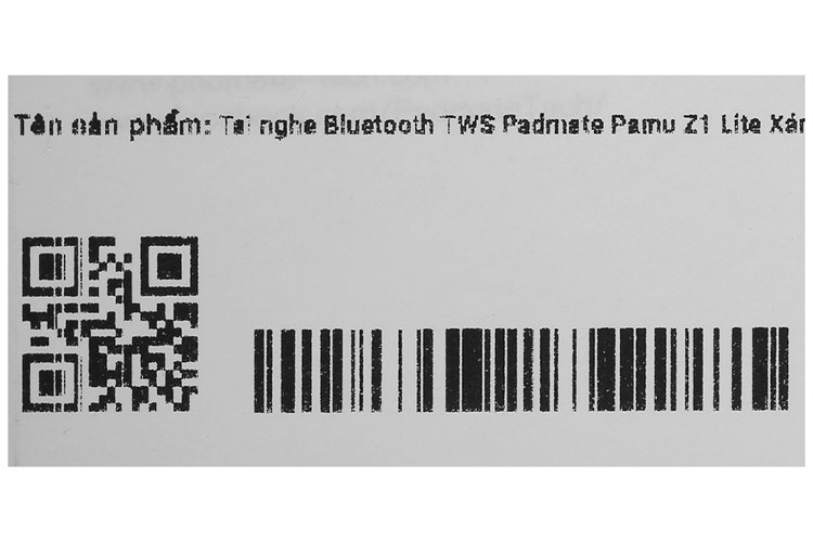 Tai nghe Bluetooth True Wireless Padmate Pamu Z1 Lite Xám Màu Xám