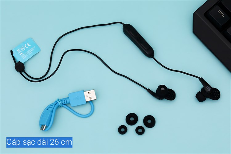 Tai nghe Bluetooth JLab JBuds Pro Signature Màu Đen