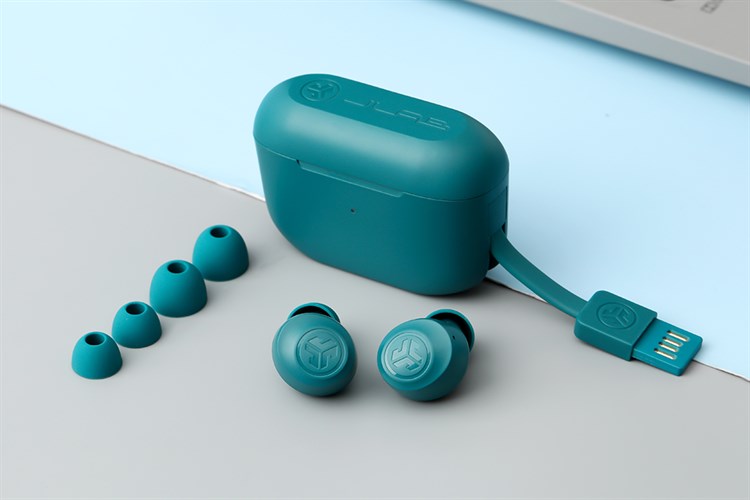 Tai nghe Bluetooth True Wireless JLab GO Air POP Màu Xanh lá đậm