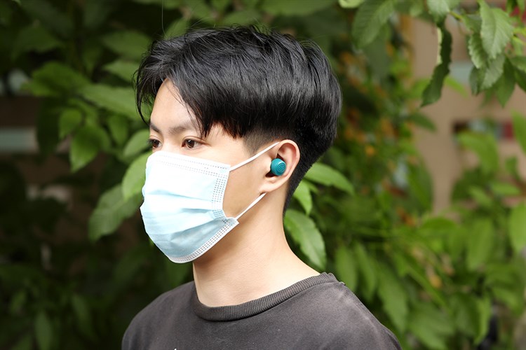 Tai nghe Bluetooth True Wireless JLab GO Air POP Màu Xanh lá đậm