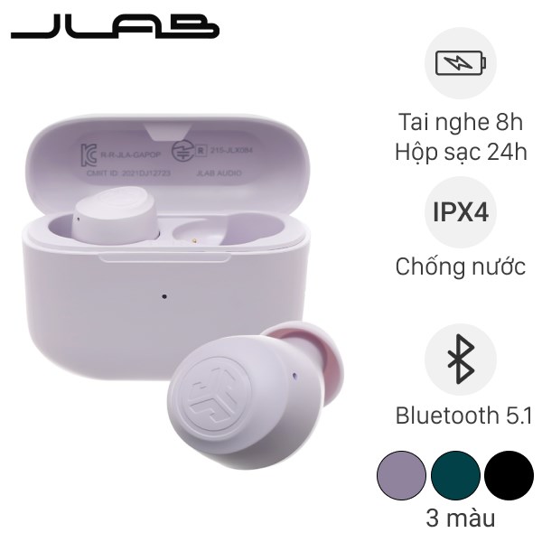 Tai nghe Bluetooth True Wireless JLab GO Air POP