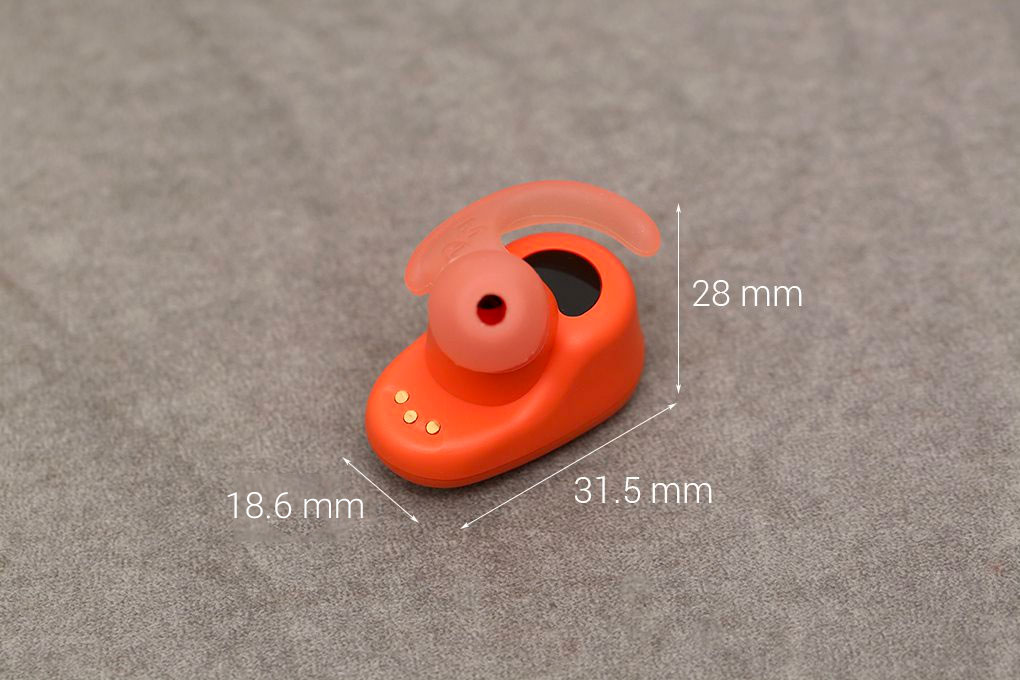 Tai nghe Bluetooth True Wireless Sony WF-SP800N Màu Cam